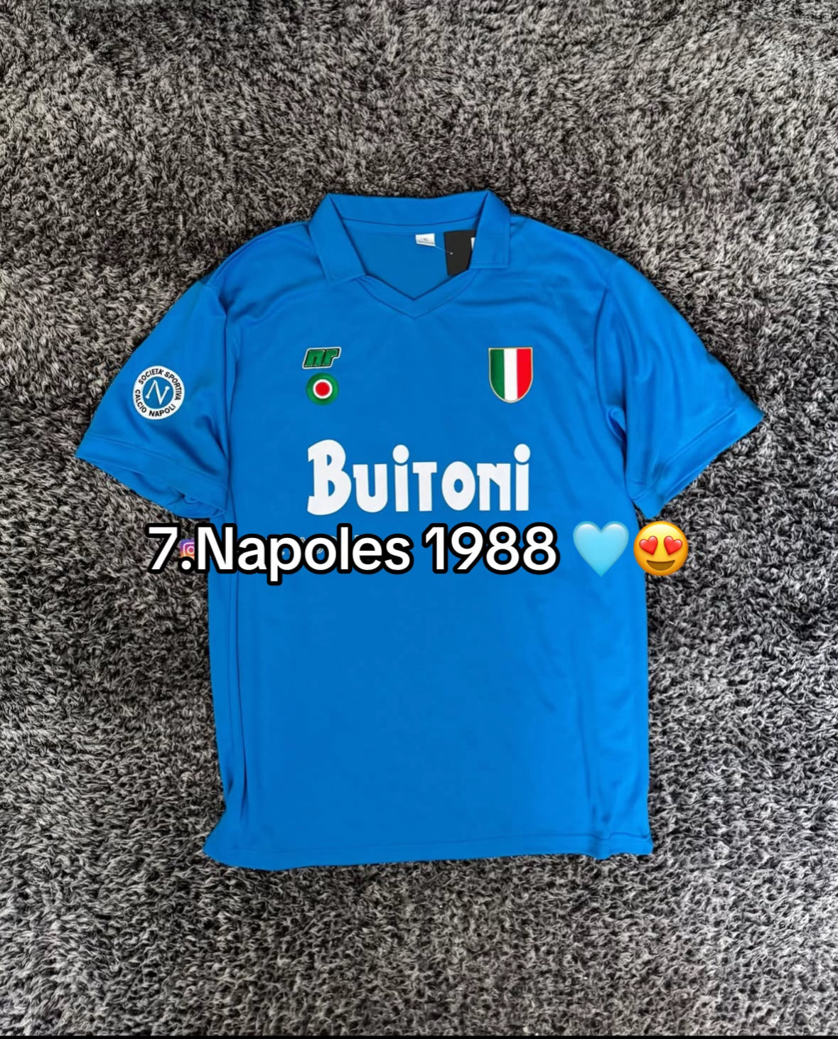 Camiseta Nápoles 1988
