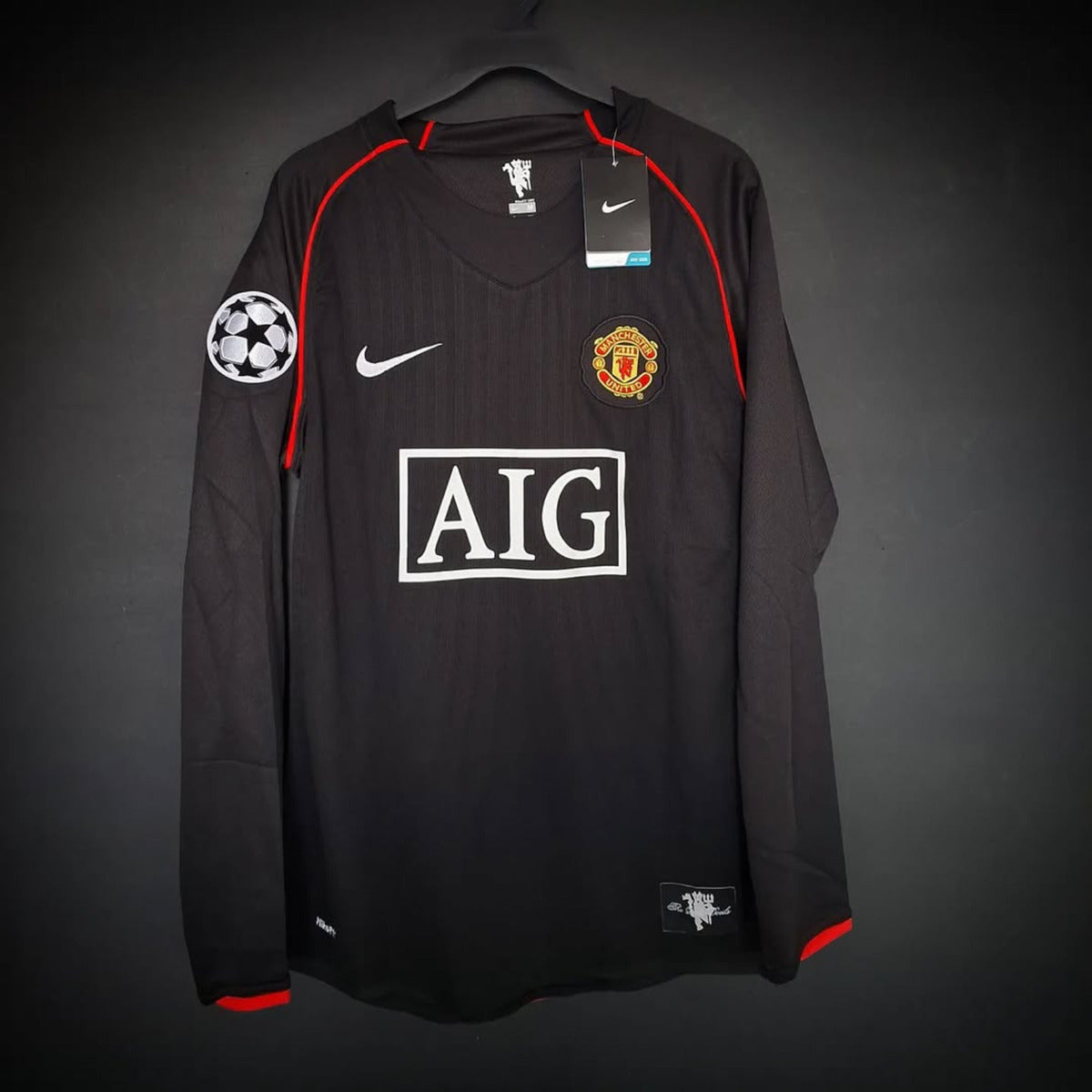 Camiseta Manga Larga Manchester United 2008