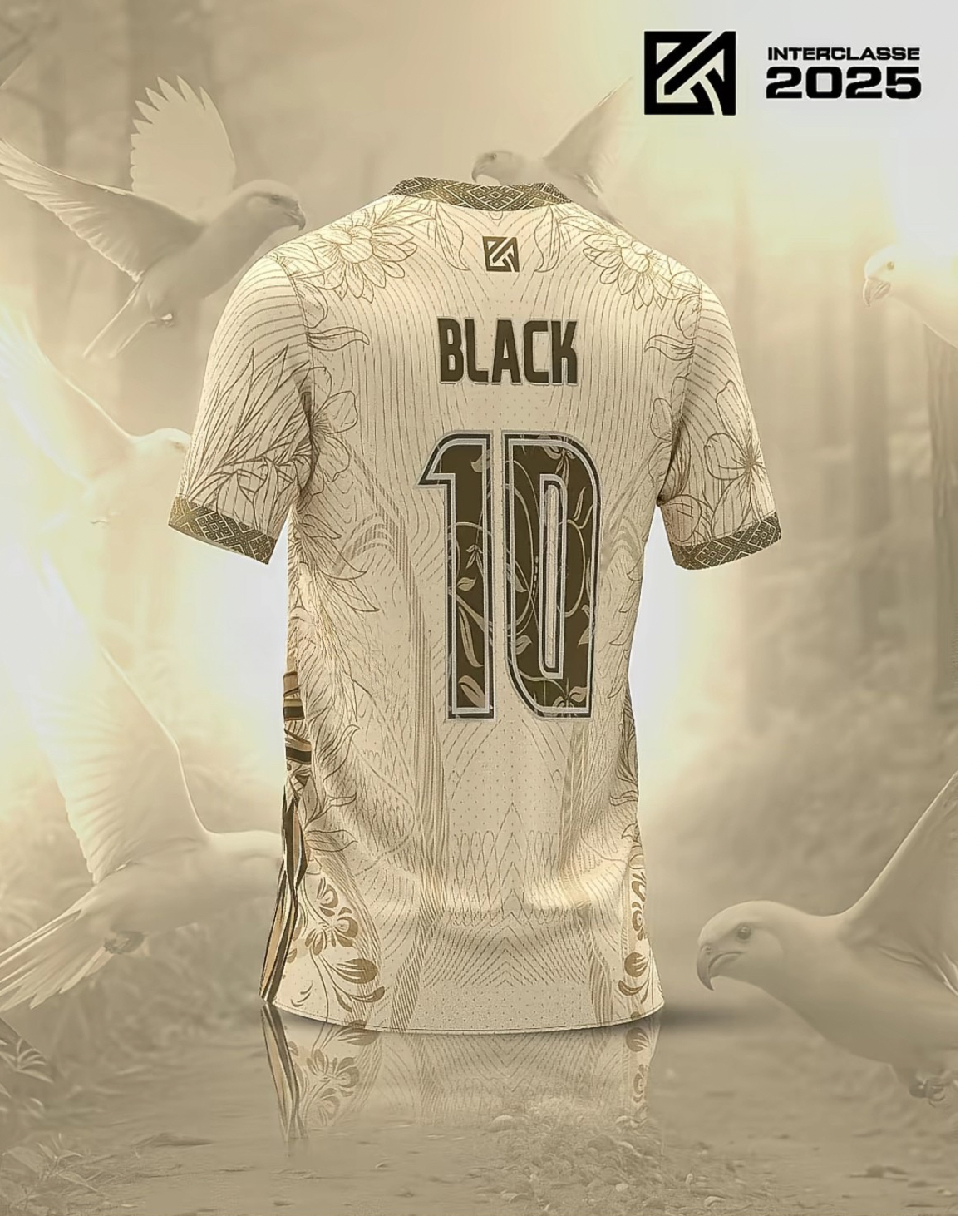 Camiseta Edicion Especial Brasil Oro