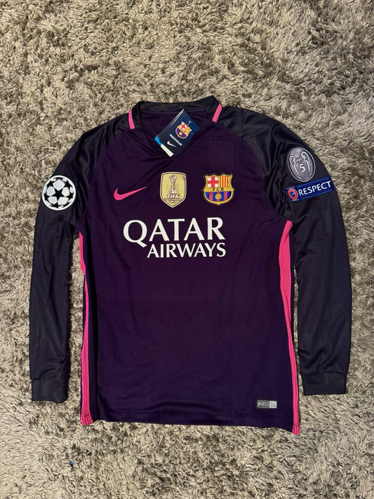 Camiseta Fc Barcelona 16/17 Manga Larga