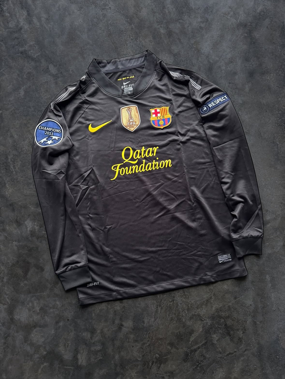 Camiseta Fc Barcelona 12/13 Manga Larga