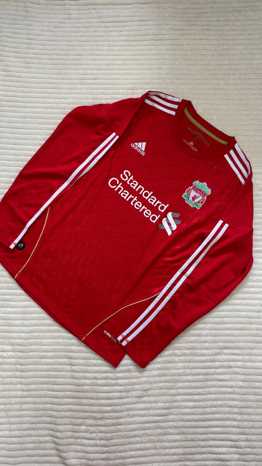 Camiseta Liverpool 2011/2012 Manga Larga