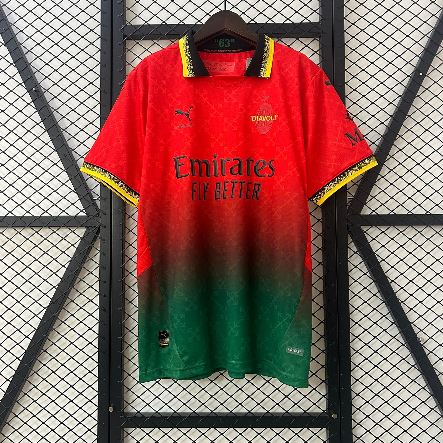 Camiseta Edición Especial Milán x Off White