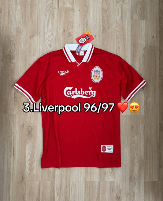 Camiseta Liverpool 96/97