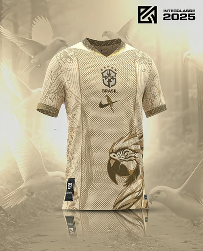 Camiseta Edicion Especial Brasil Oro