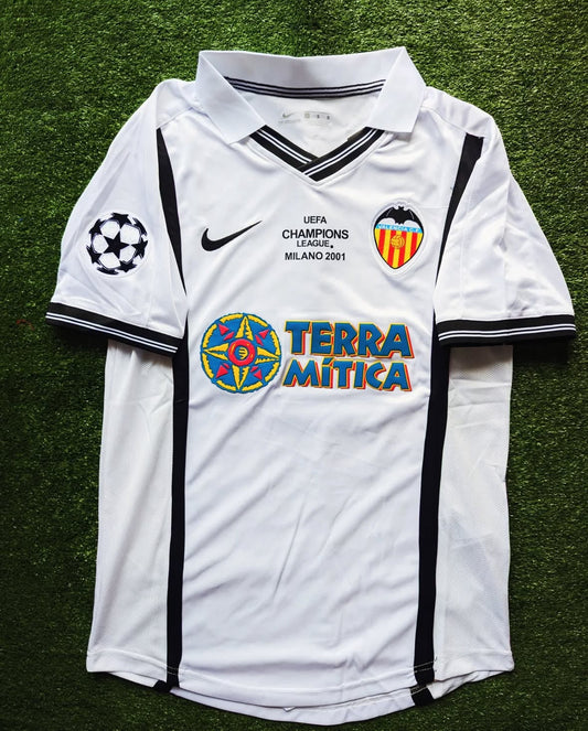 Camiseta Valencia 2001