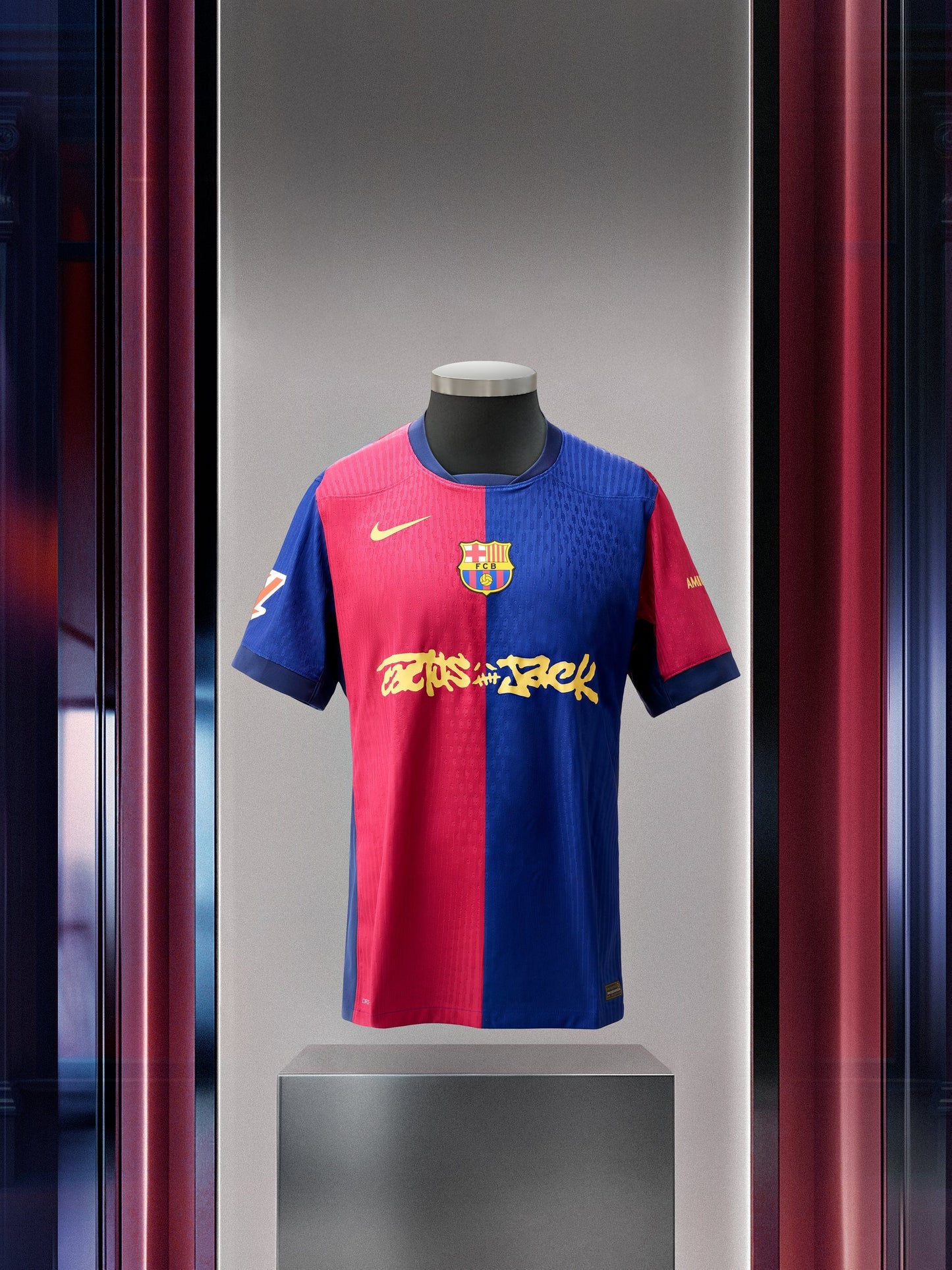 Camiseta Fc Barcelona x Travis Scott Edición Especial
