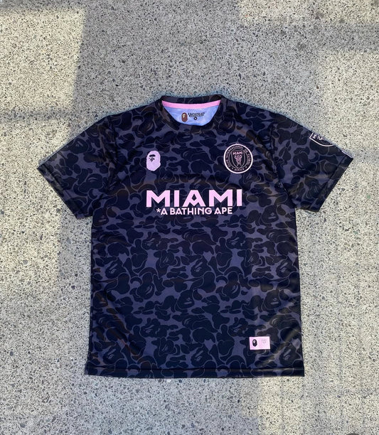 Camiseta Edición Especial Inter de Miami x Bape