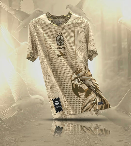 Camiseta Edicion Especial Brasil Oro