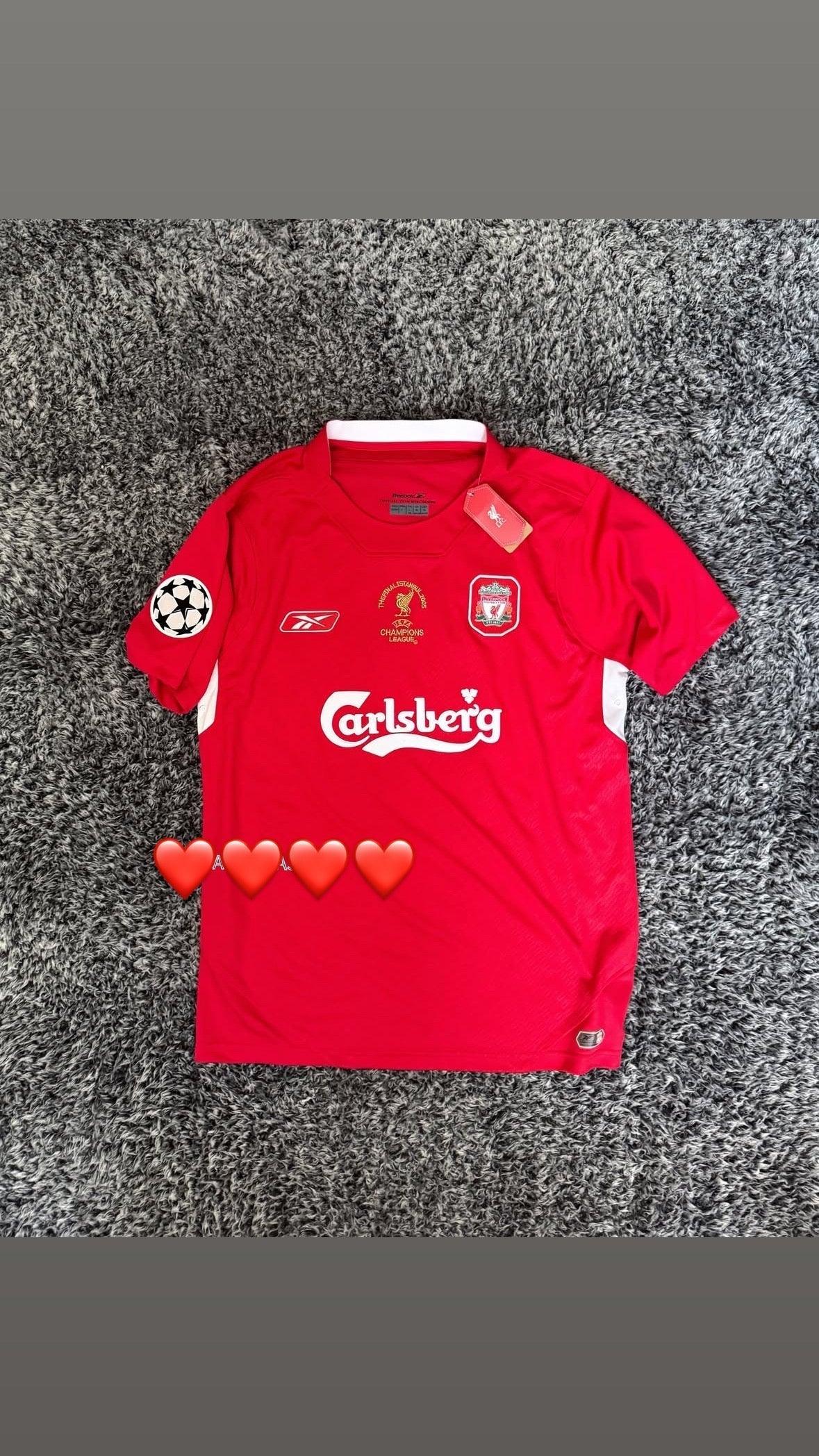 Camiseta Liverpool 2005