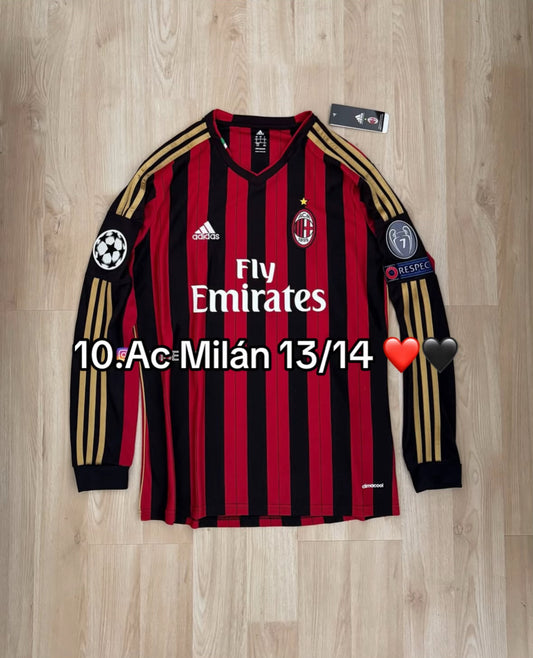 Camiseta Milán Manga Larga 13/14